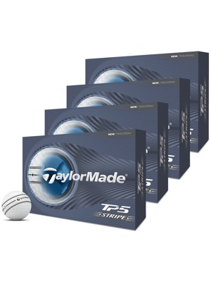TaylorMade TP5 Stripe Golf Balls (48 Balls)