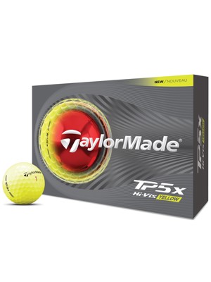 TaylorMade TP5x Yellow Golf Balls (12 Balls)