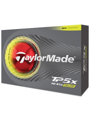 TaylorMade TP5x Yellow Golf Balls (12 Balls)