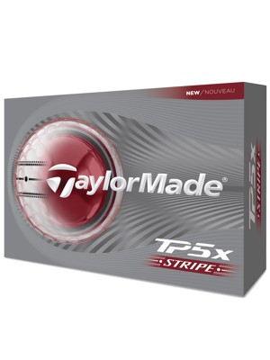 TaylorMade TP5x Stripe Golf Balls (48 Balls)