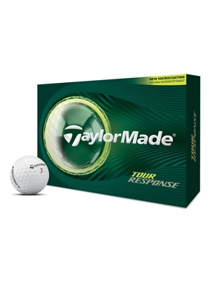 TaylorMade Tour Response White Golf Balls (12 Balls) 2026
