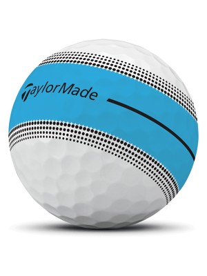 TaylorMade Tour Response Neon Stripe Blue Golf Balls (12 Balls) 2026