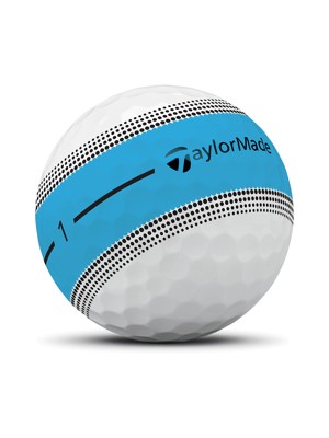 TaylorMade Tour Response Neon Stripe Blue Golf Balls (12 Balls) 2026