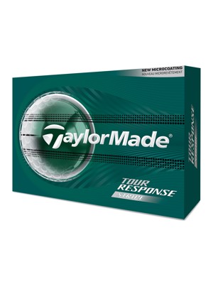 TaylorMade Tour Response Clear Stripe Golf Balls (12 Balls)