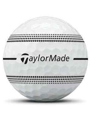 TaylorMade Tour Response Clear Stripe Golf Balls (12 Balls)