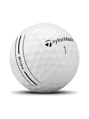 TaylorMade TP5x Performance Stripe Golf Balls (6 Balls)