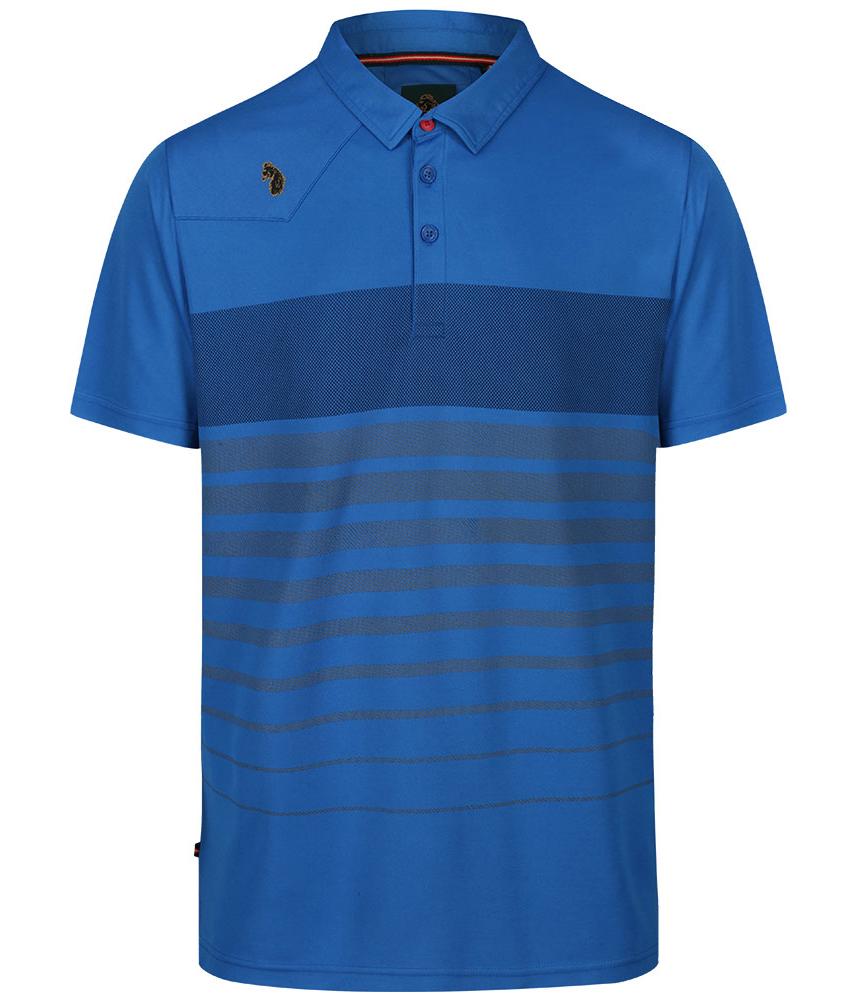 Luke Sport Mens Eastoe Twill Stripe Polo Shirt