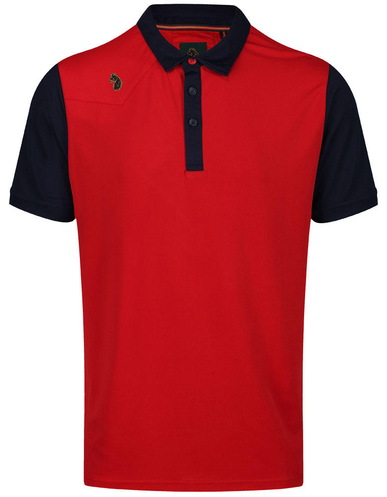 Luke Sport Mens Gunnel Contrast Collar Polo Shirt - Golfonline