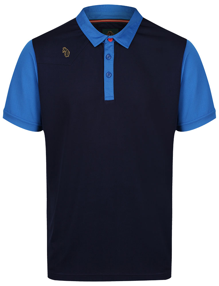 Luke Sport Mens Gunnel Contrast Collar Polo Shirt - Golfonline