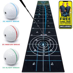 Me And My Golf Breaking Ball 6-in-1 Games Putting Mat
