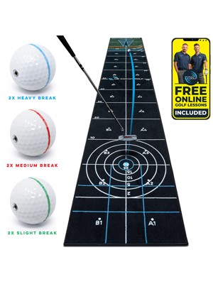 Me And My Golf Breaking Ball 6-in-1 Games Putting Mat (14ft)