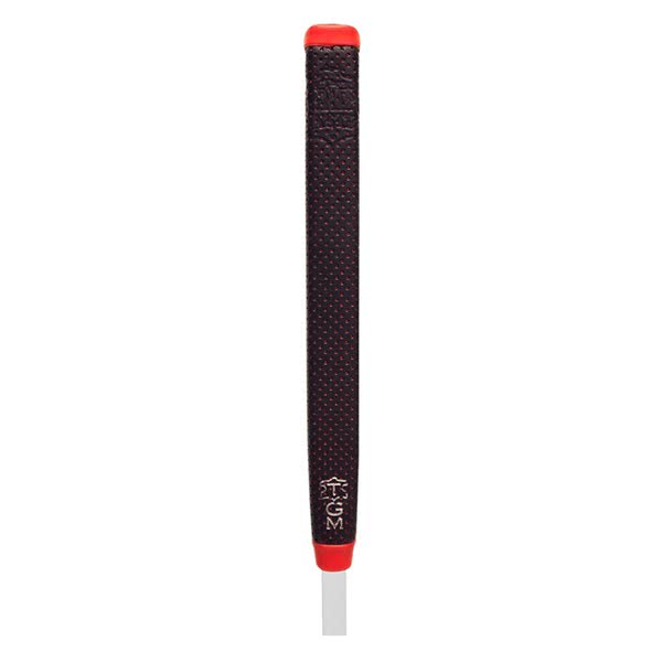 masters leather putter grips paddle blkred