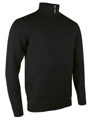 Glenmuir Mens Devon Zip Neck Sweater