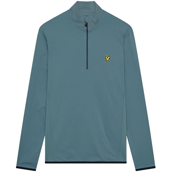 Lyle and Scott Mens Tech 1/4 Zip Midlayer Pullover