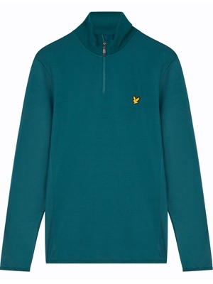 Lyle and Scott Mens Tech 1/4 Zip Midlayer Pullover