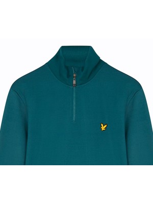Lyle and Scott Mens Tech 1/4 Zip Midlayer Pullover