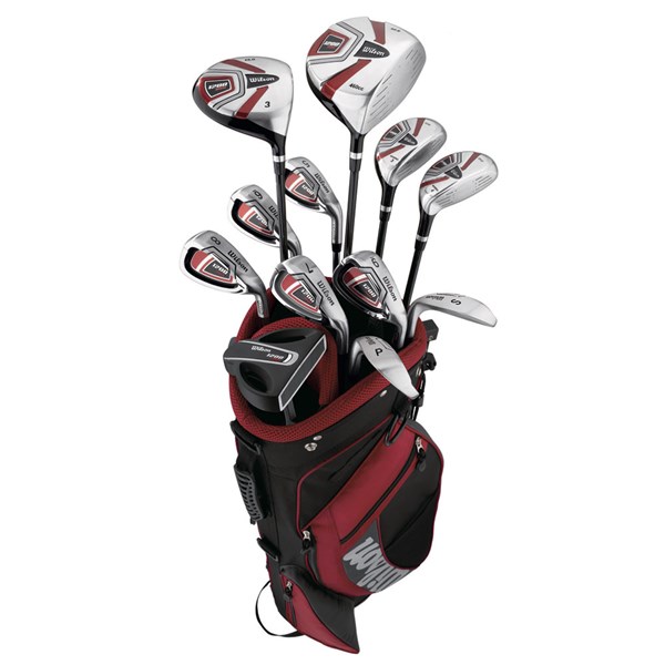 Wilson MOI Complete Golf Package Steel / Graphite