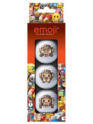 Emoji Golf Balls (3 Balls)