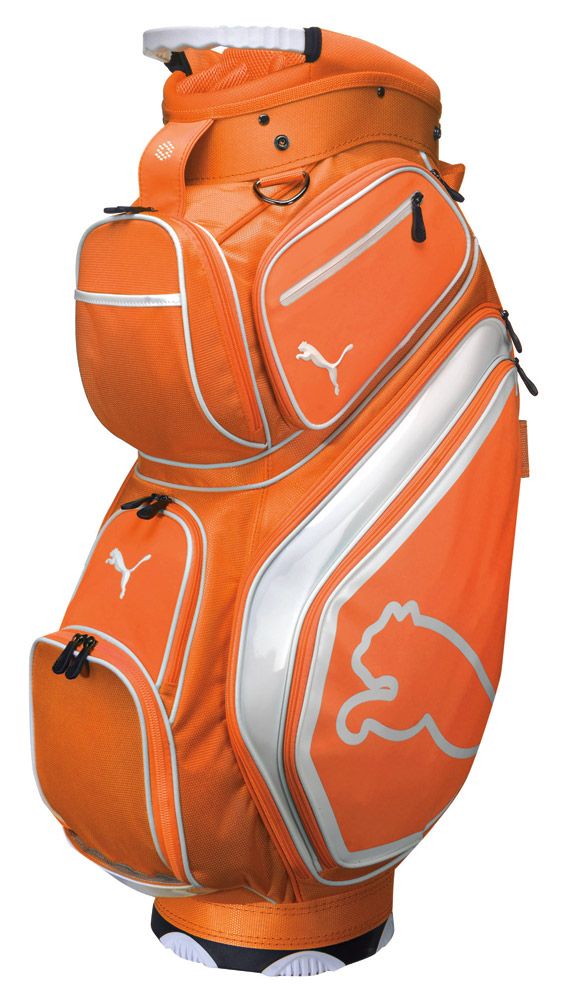 puma golf bag orange