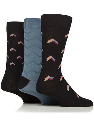 Glenmuir Mens Joshua Sock Gift Box (3 Pair)