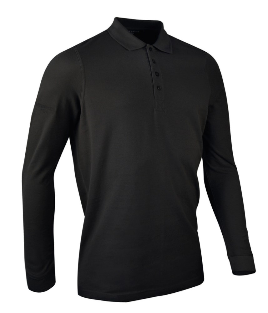 Glenmuir Mens Farrar Long Sleeve Polo Shirt - Golfonline