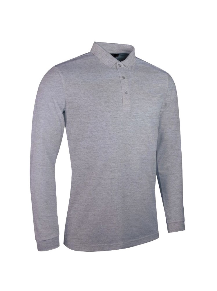 Glenmuir Mens Max Long Sleeve Polo Shirt - Golfonline