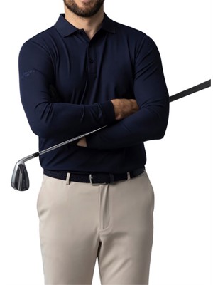 Glenmuir Mens Max Long Sleeve Polo Shirt