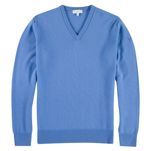 Lyle and Scott Mens V-Neck Lambswool Sweater 2013 - Golfonline
