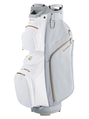 TaylorMade Ladies Kalea Gold Cart Bag