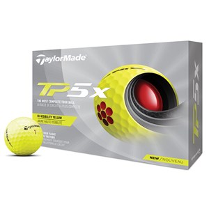 TaylorMade TP5x Yellow Golf Balls