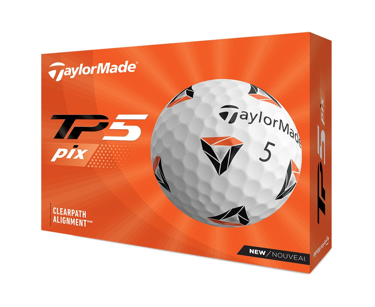 TaylorMade TP5 Pix 3.0 Golf Balls (12 Balls) - Golfonline
