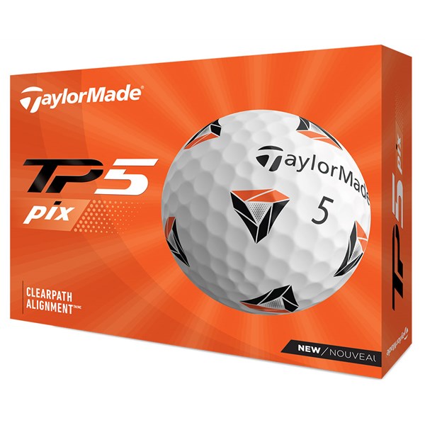 TaylorMade TP5 Pix Golf Balls (12 Balls)
