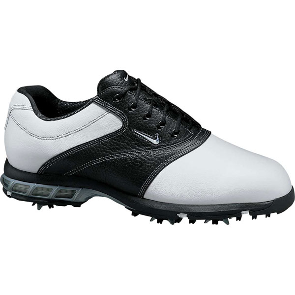 black and white saddle golf shoes