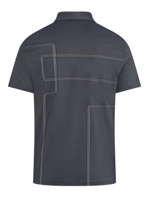 Original Penguin Mens Snow Tracks All Over Print Polo Shirt - SALE