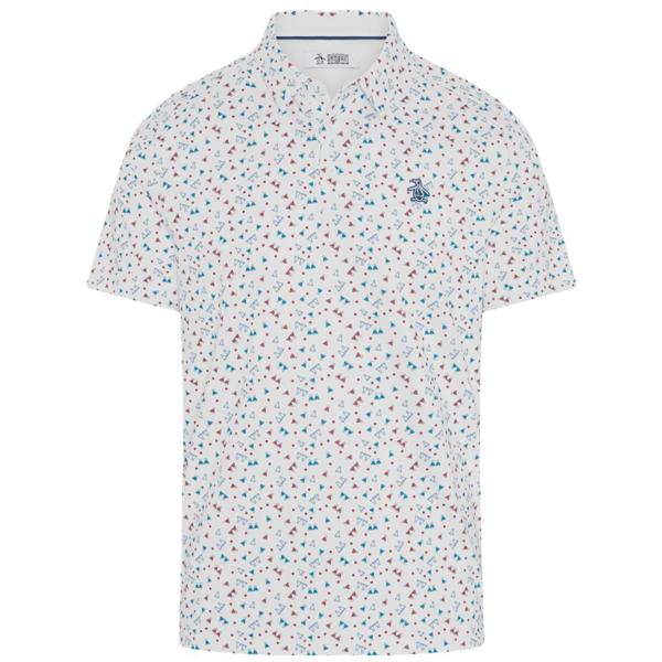 Original Penguin Mens 19th Hole Sake-Tini Polo Shirt - SALE