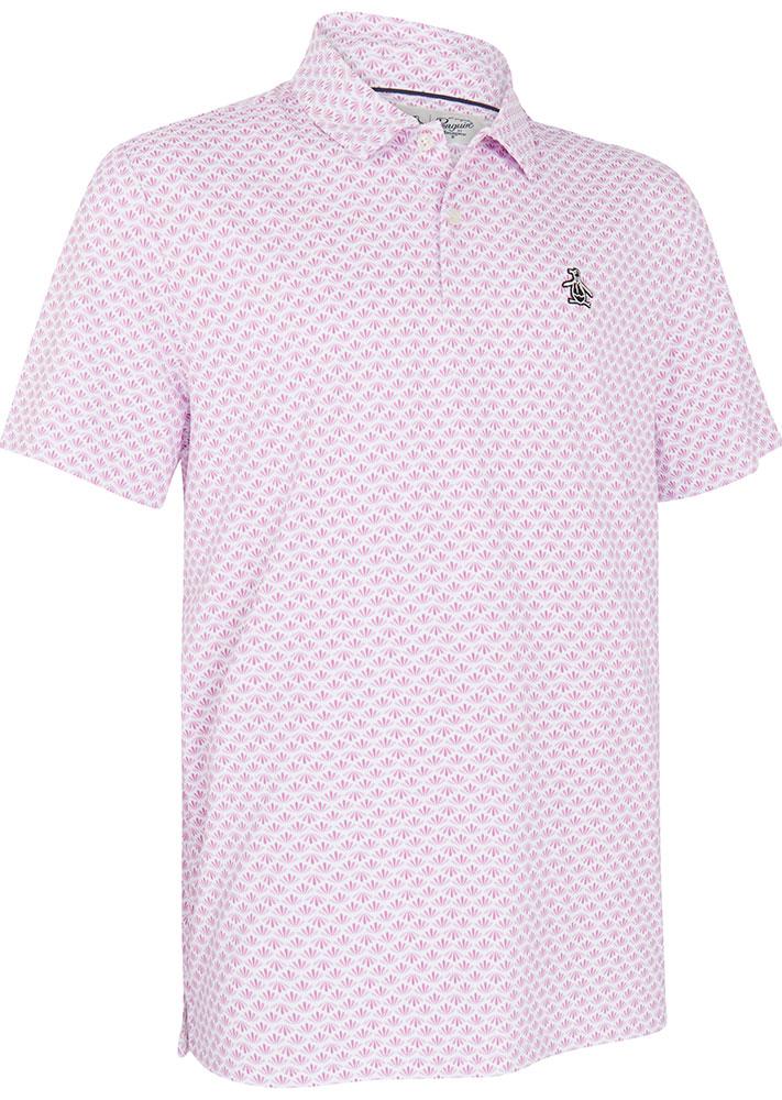 Original Penguin Mens Retro Geo Polo Shirt