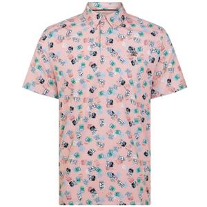 Original Penguin Mens Pete's Travel Tag Caddy Polo Shirt