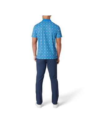 Original Penguin Mens Cocktail Windowpane Polo Shirt