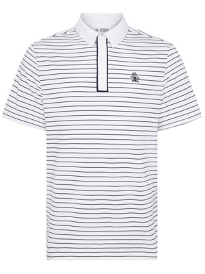 Original Penguin Mens Heritage Stripe Polo Shirt - SALE