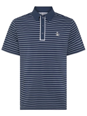 Original Penguin Mens Heritage Stripe Polo Shirt - SALE