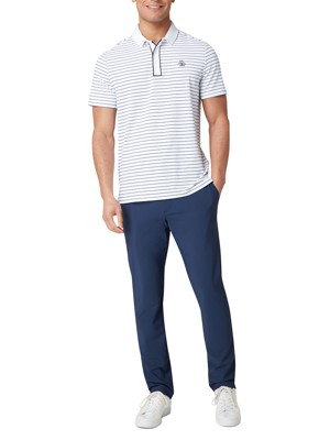 Original Penguin Mens Heritage Stripe Polo Shirt - SALE