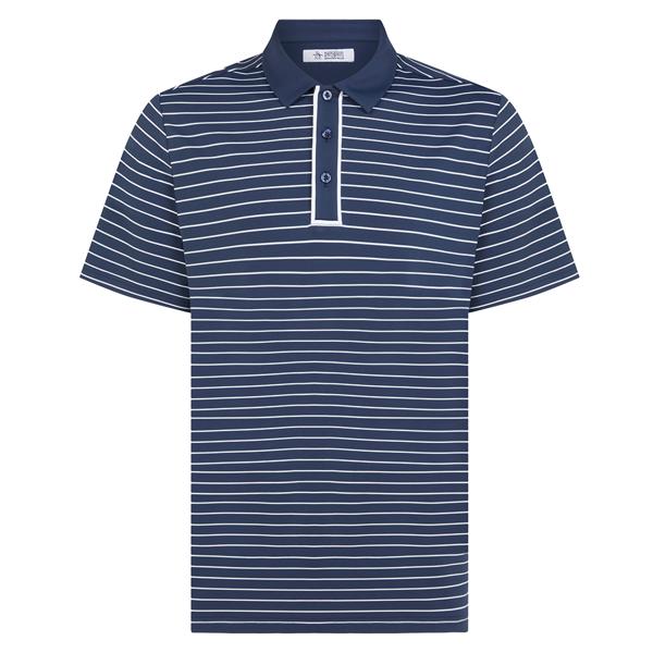 Original Penguin Mens The Heritage Stripe Polo Shirt - SALE