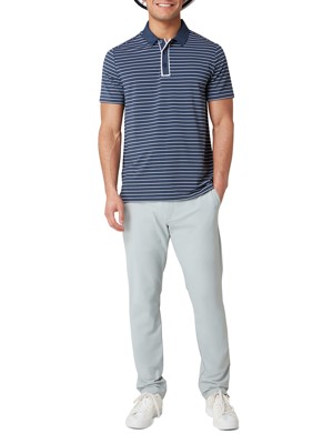 Original Penguin Mens The Heritage Stripe Polo Shirt - SALE