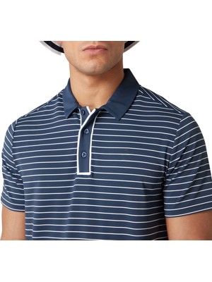 Original Penguin Mens The Heritage Stripe Polo Shirt - SALE