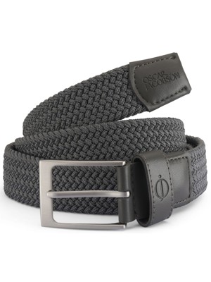 Oscar Jacobson Mens Mews Braided Belt