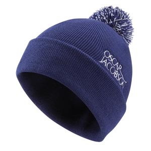Oscar Jacobson Mens Knitted Beanie Hat