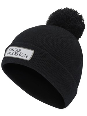 Oscar Jacobson Mens Knitted Bobble Hat III