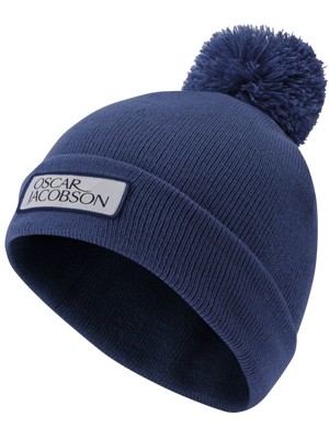 Oscar Jacobson Mens Knitted Bobble Hat III