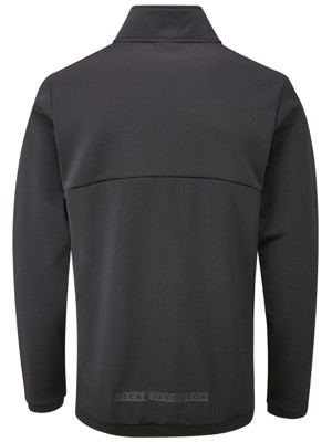 Oscar Jacobson Mens Longton Zip Neck Fleece