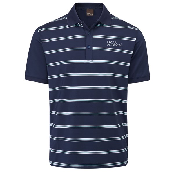 Oscar Jacobson Mens Clivedon Polo Shirt - Golfonline